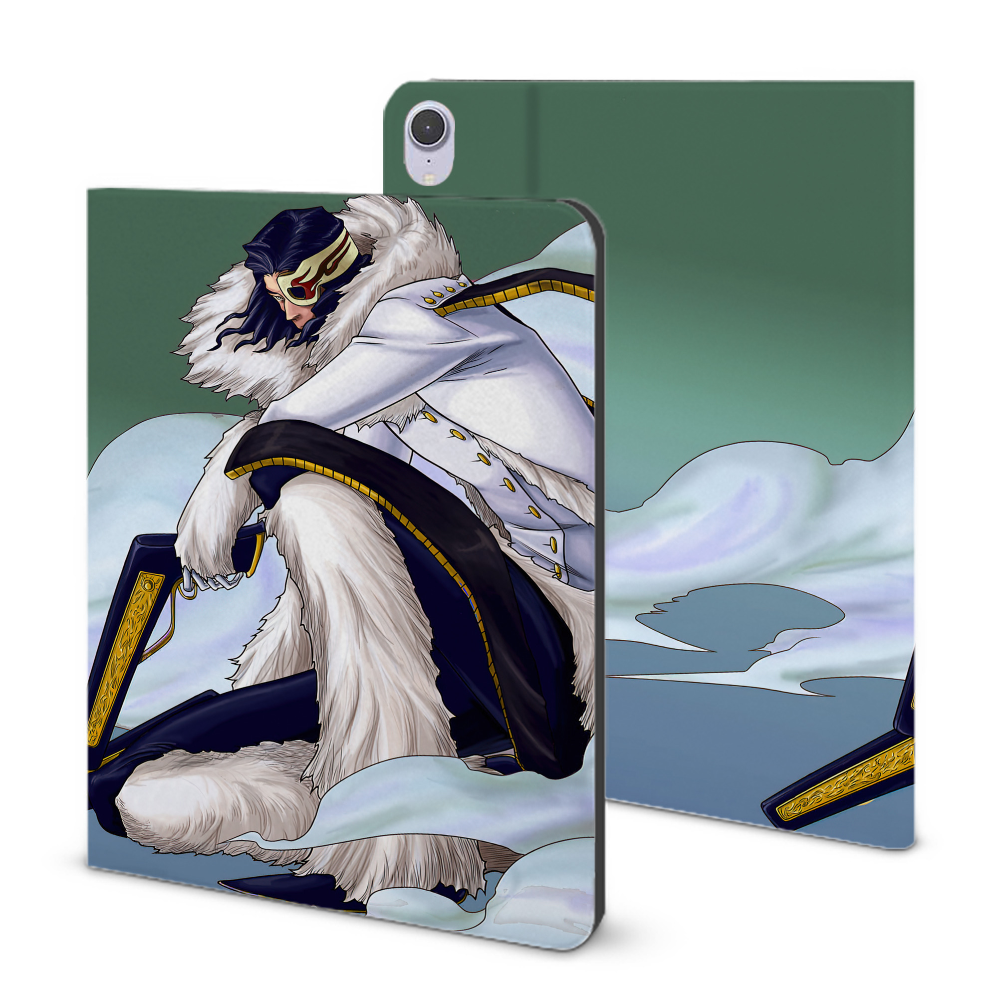 （画像用） ブリーチ BLEACH IPad ケース ブック型 PUレザー TPU 耐衝撃 軽量 薄型 ペン収納なし 全面保護 IPad 各モデル対応